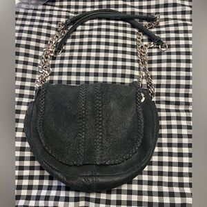 Ramy Brook suede Elegant Black Chain Strap Women's Bag #A-16 bag